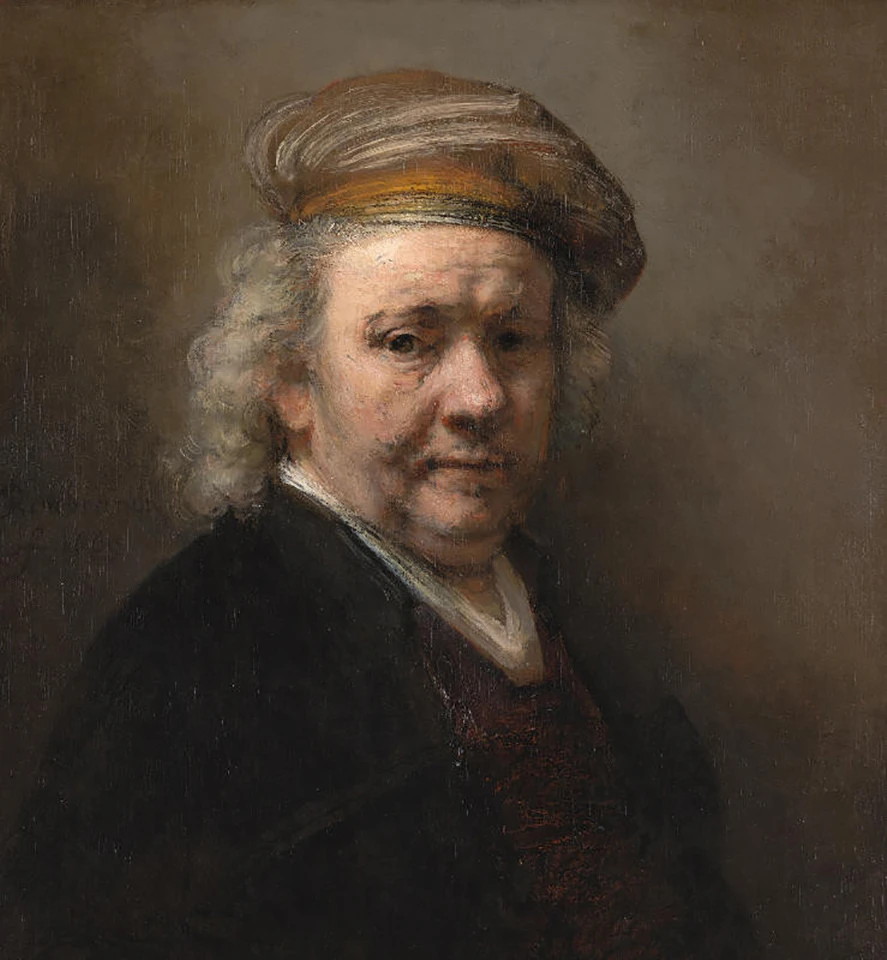 zelfportret van Rembrandt 1669