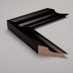 klassieke lijst-hout-zwart-dieprood