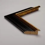 klassieke lijst-hout-zwart-goud